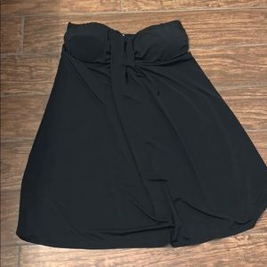 Black swimsuit cover up